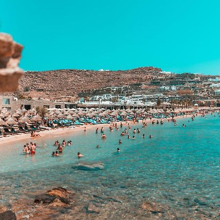 Paradise Beach Camping Platys Gialos  Eksteriør bilde