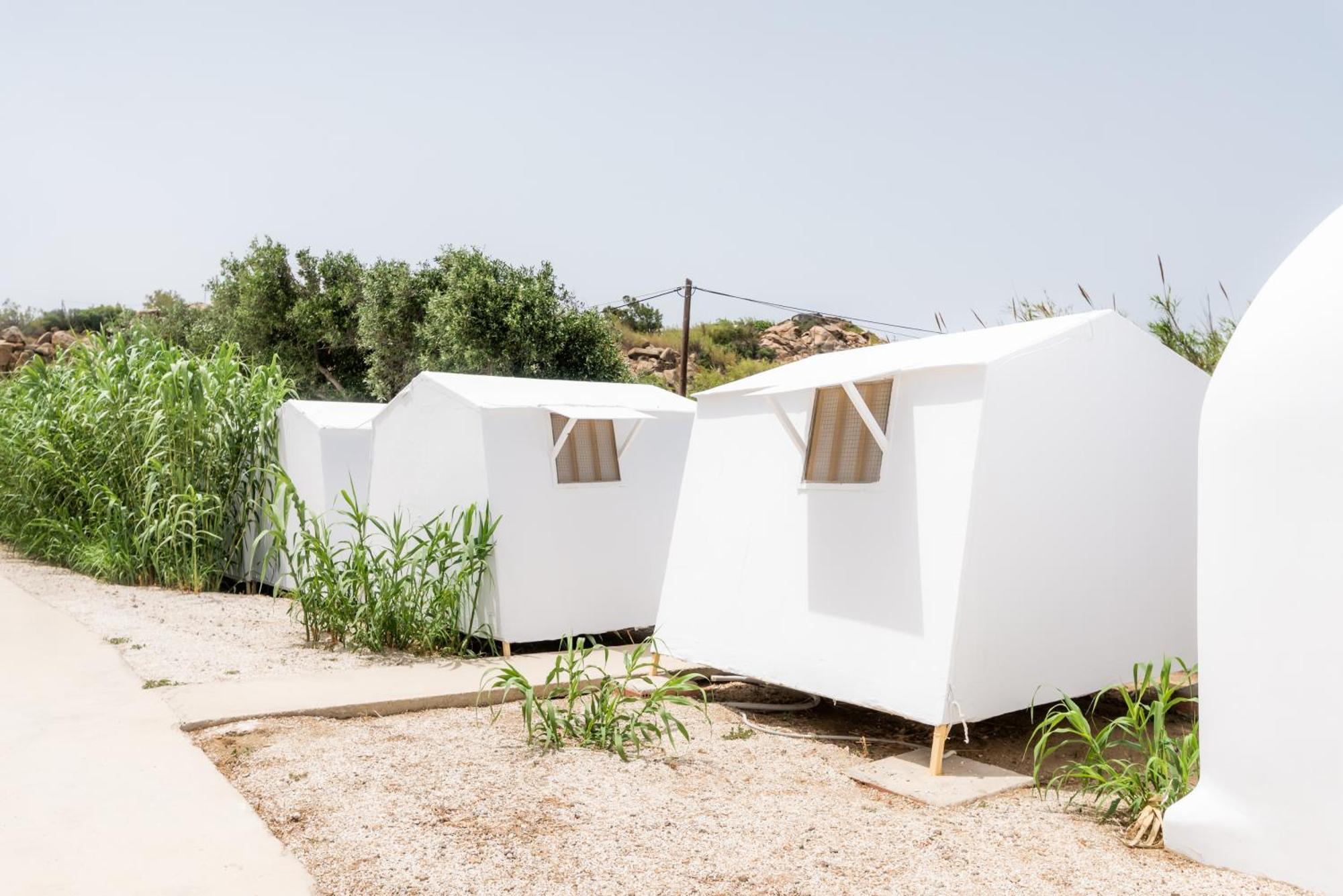 Paradise Beach Camping Platys Gialos  Eksteriør bilde