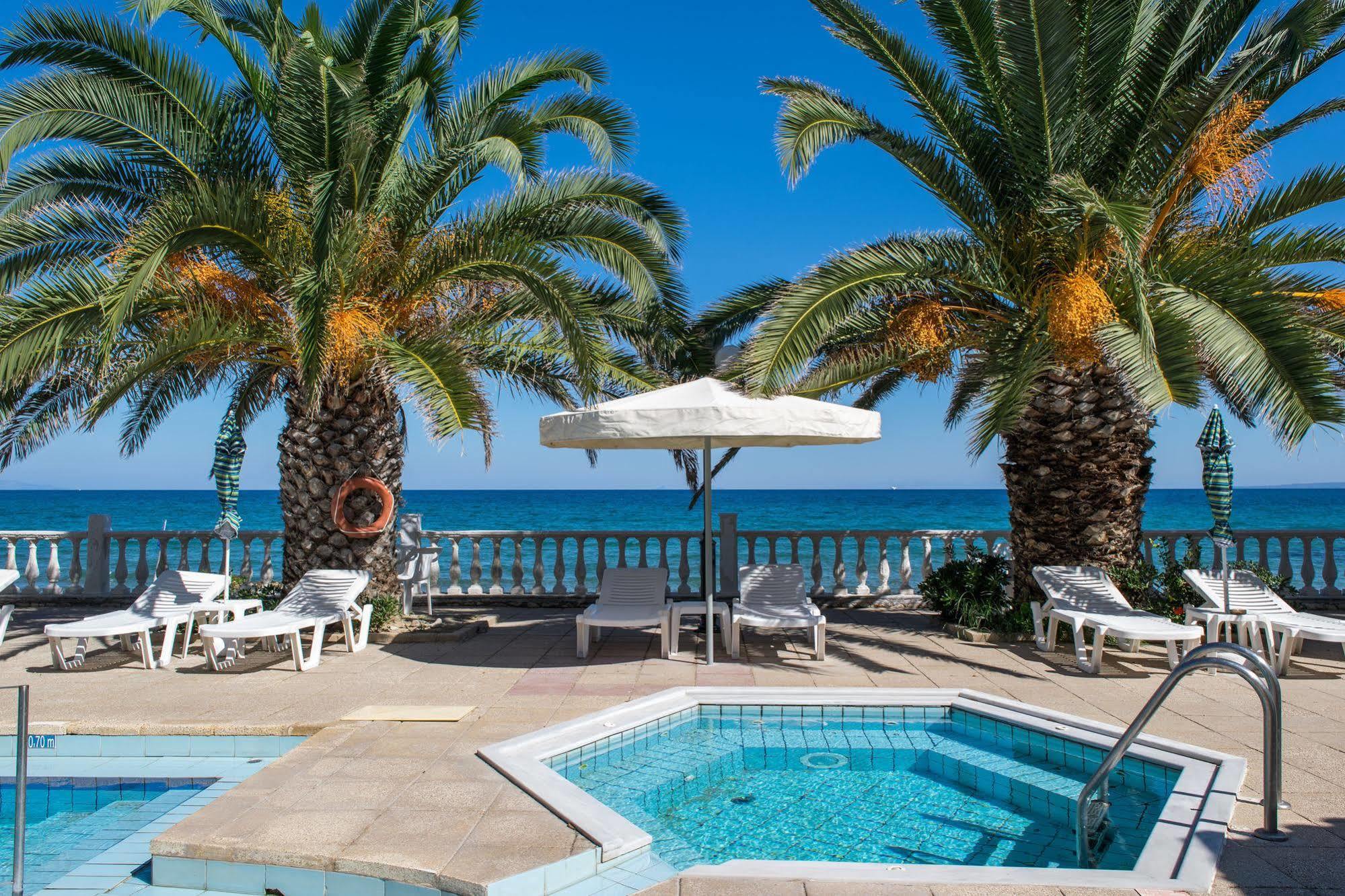 Paradise Beach Camping Platys Gialos  Eksteriør bilde