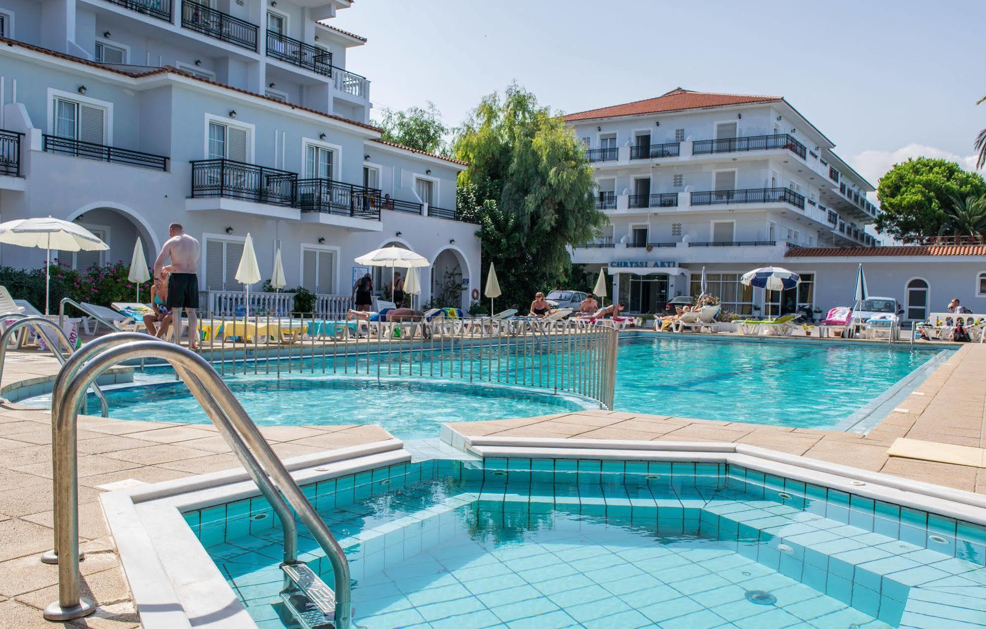 Paradise Beach Camping Platys Gialos  Eksteriør bilde